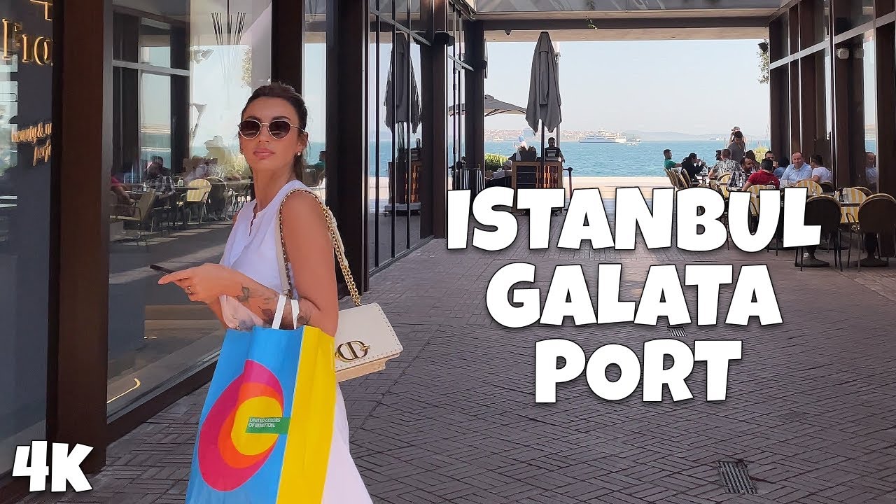 [4K] 🦊 Istanbul Walk 2022 Galata Port Bosphorus : Walking Tour
