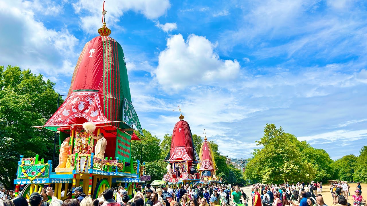 LONDON ISKCON RATH YATRA 2024