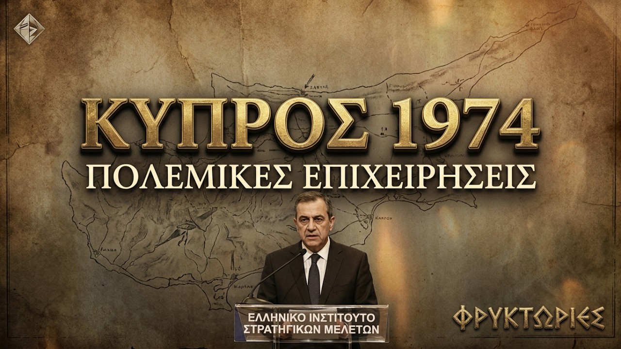 Κύπρος 1974. 5/12  Γενική περιγραφή των επιχειρήσεων του θέρους του 1974.  Γκίνης Κωνσταντίνος.