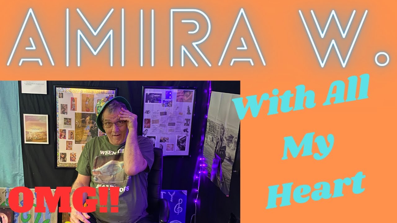 Reacting To.. AMIRA WILLIGHAGEN - With All My Heart..WOW!!