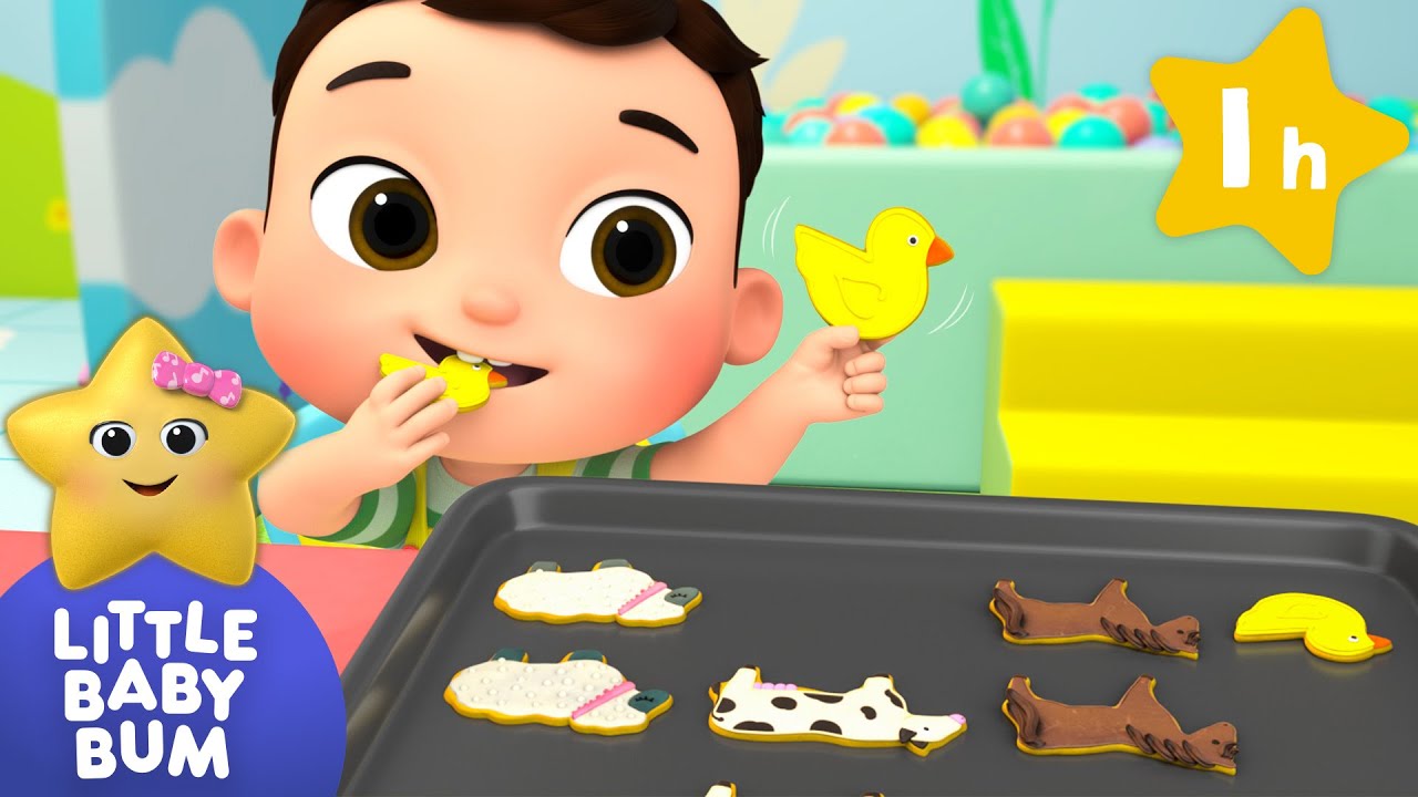 Old Macdonald Animal Cookies |  Animal Songs | Little Baby Bum