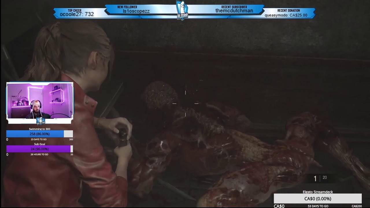 Resident Evil 2 Licker jumpscare