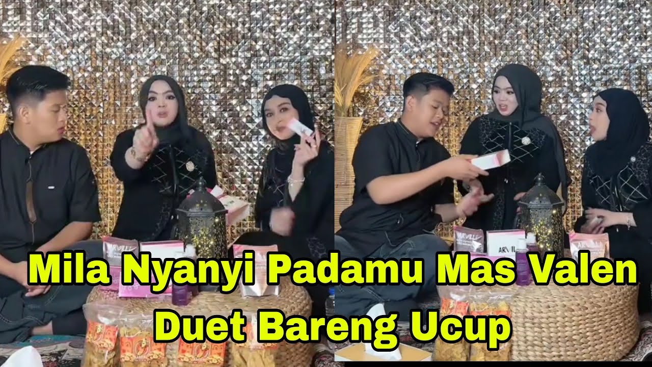 MILA NYANYI PADAMU MAS VALEN DUET BARENG UCUP, AMBYARRRRR