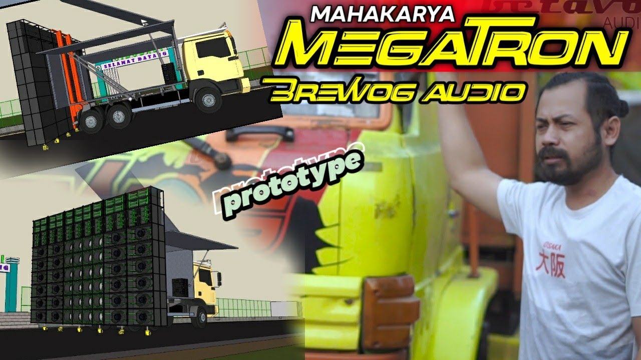 MEGATRON PROTOTYPE KONSEP FUSO BREWOG AUDIO | Mega Proyek Feat BETAVO | Video Animasi Megatron