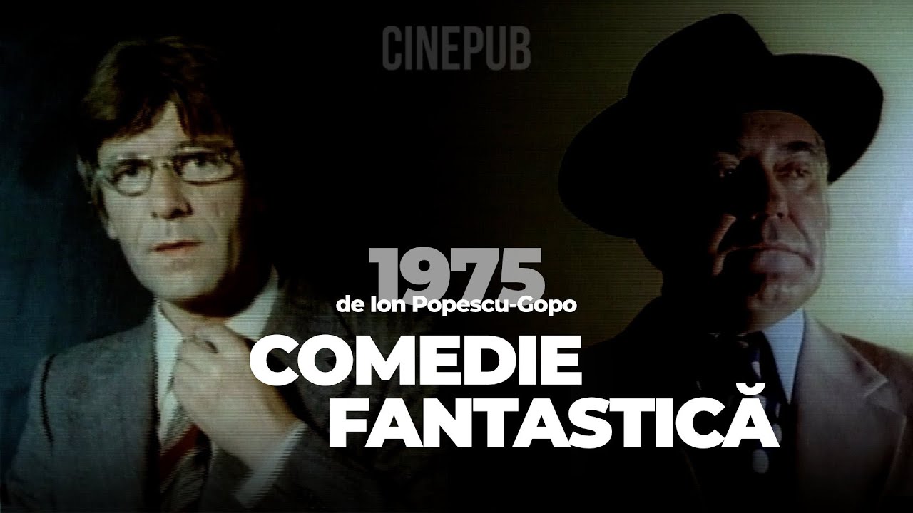 COMEDIE FANTASTICĂ (1975) - de Ion Popescu Gopo - film fantastic online pe CINEPUB