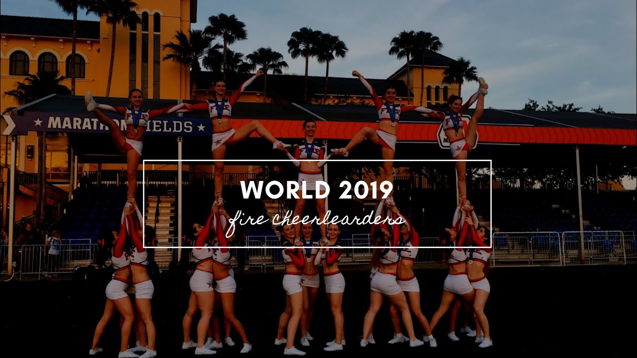 MA SOEUR PARTICIPE AUX CHAMPIONNAT DU MONDE DE CHEERLEADING