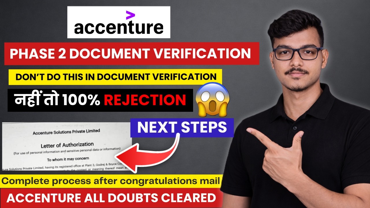 🔴 LIVE | accenture bgv process | accenture phase 2 results | Accenture interview results