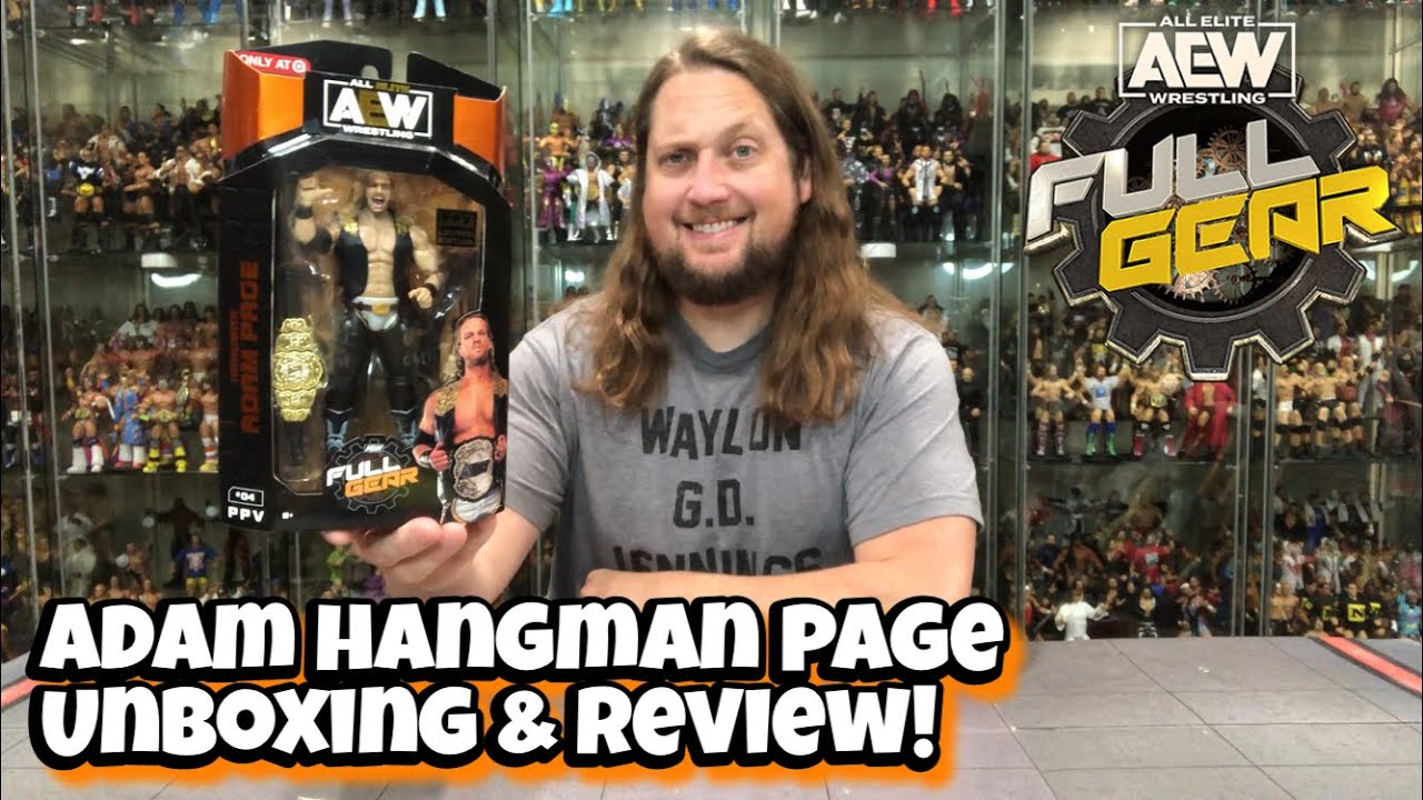 Adam Hangman Page AEW Unrivaled Full Gear Target Exclusive!