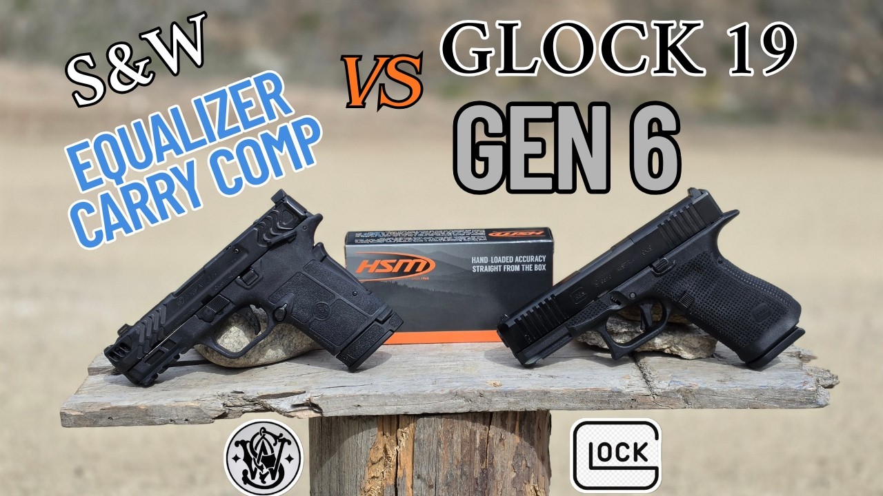 Glock 19 Gen 6 против компенсатора отдачи Equalizer Carry Comp