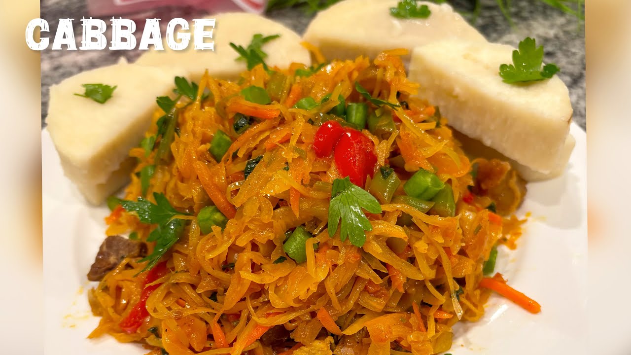 Stir-fried cabbage 🥬🔥Quick • healthy • delicious. 