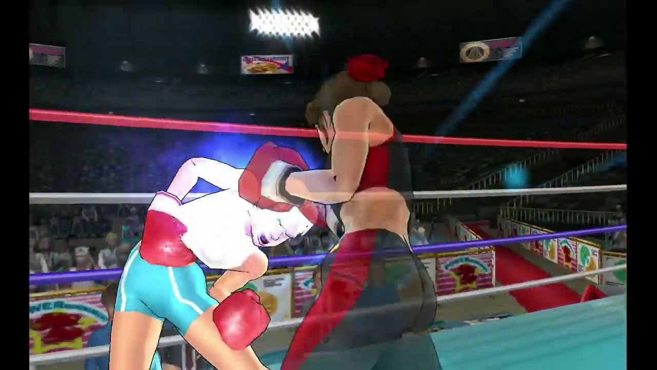 Power Punch (Wii) Cecilia KO's Sonia