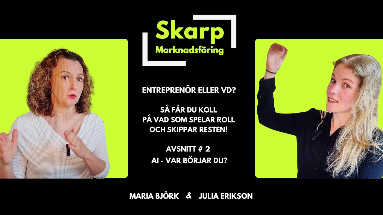 AI - Var börjar du?