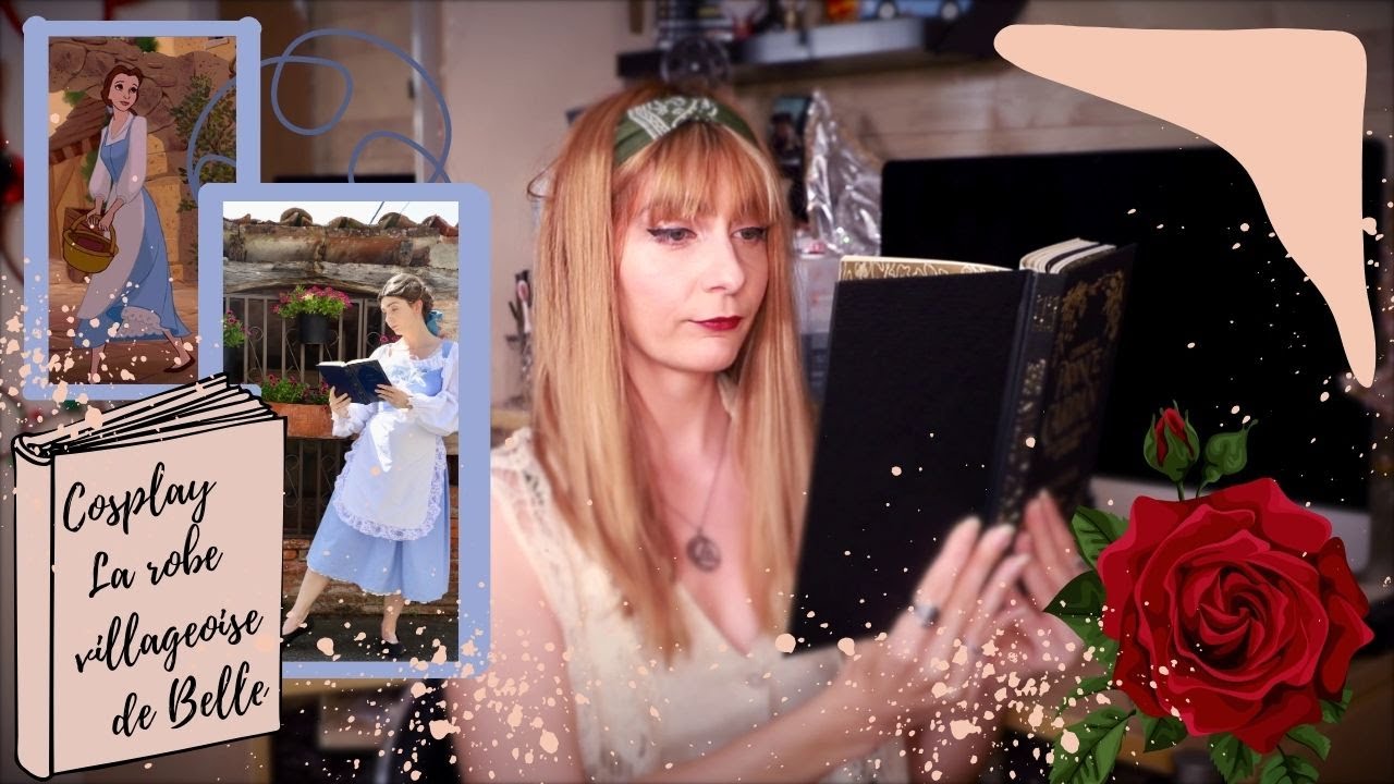 COSPLAY J'ai confectionné la robe villageoise de Belle 😍🥀