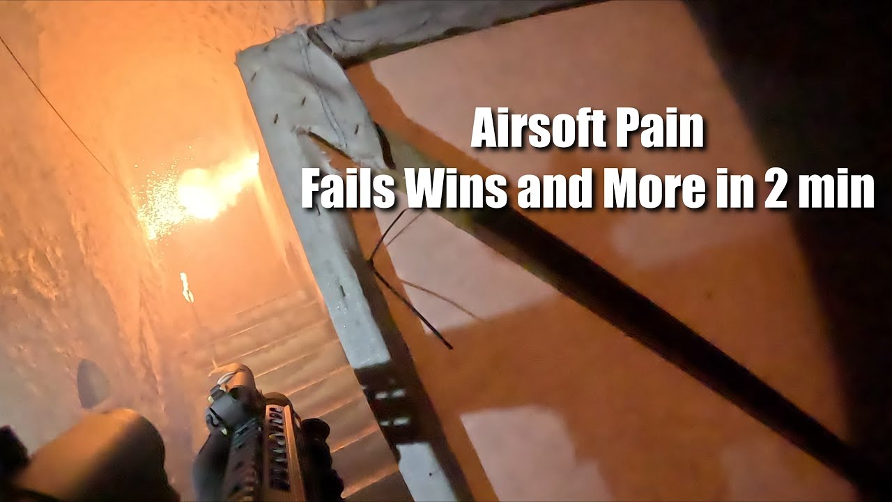Airsoft Pain (Fails wins and more!)