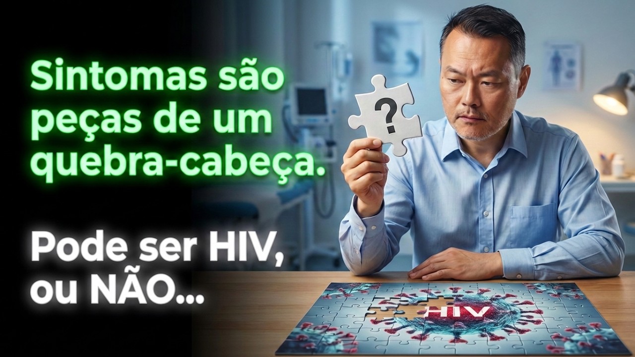 ISSO PODE SER HIV... OU NÃO! DOENÇAS COM SINTOMAS PARECIDOS COM INFECÇÃO POR HIV.