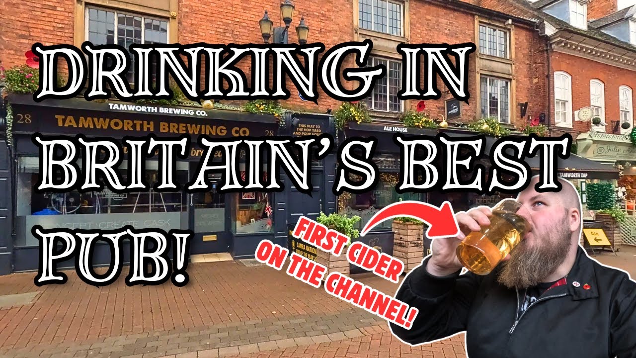 Drinking In Britain's BEST Pub! (2022/2023) - Tamworth Pub Crawl