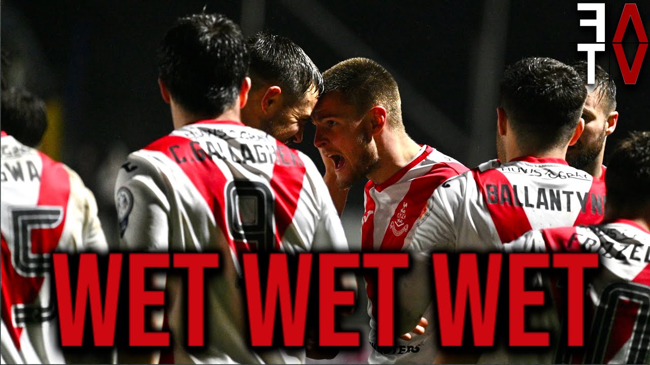 A WET WET WET Tuesday night in Arbroath! | Awaydays x AFTV | Arbroath 1-2 Airdrieonians ♦️
