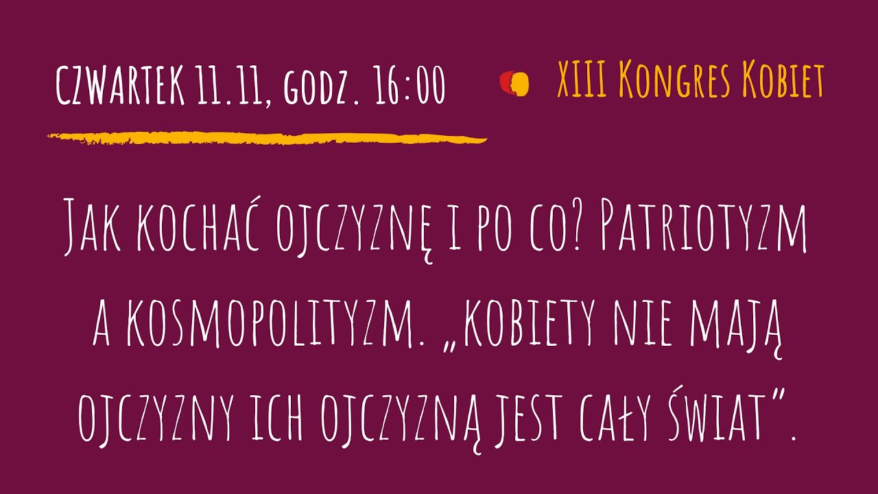 Jak kochać ojczyznę i po co? Patriotyzm a kosmopolityzm