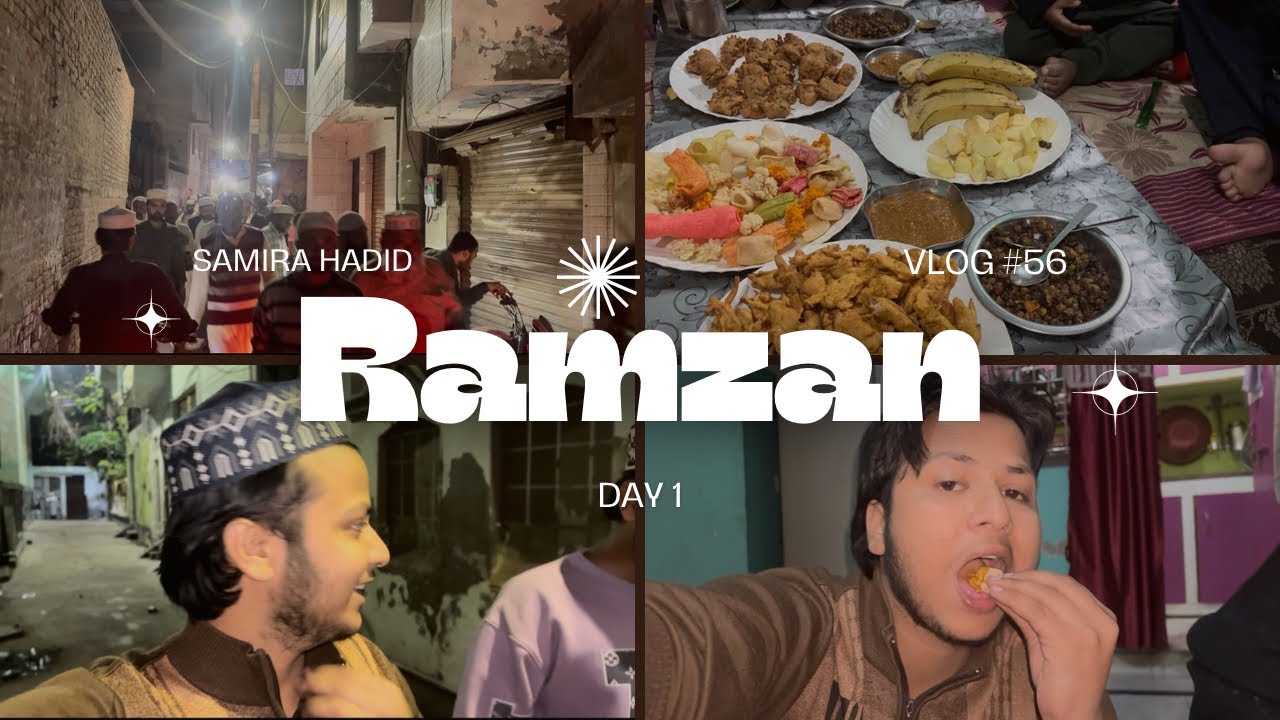 Aakhir Kar Pehla Roza Aa Hi Gaya! 😍 | Ramzan Vlog 01