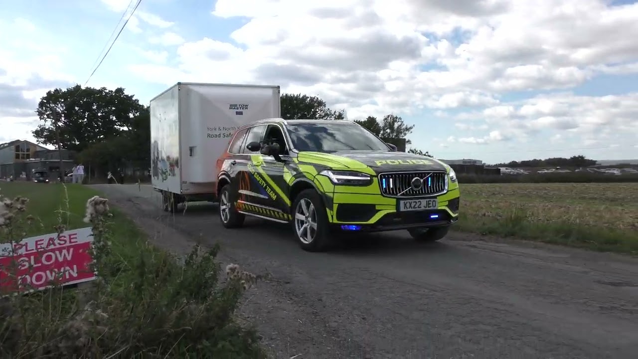 RPU XC90 light demo North Yorkshire Police #police #emergencyresponse #emergency