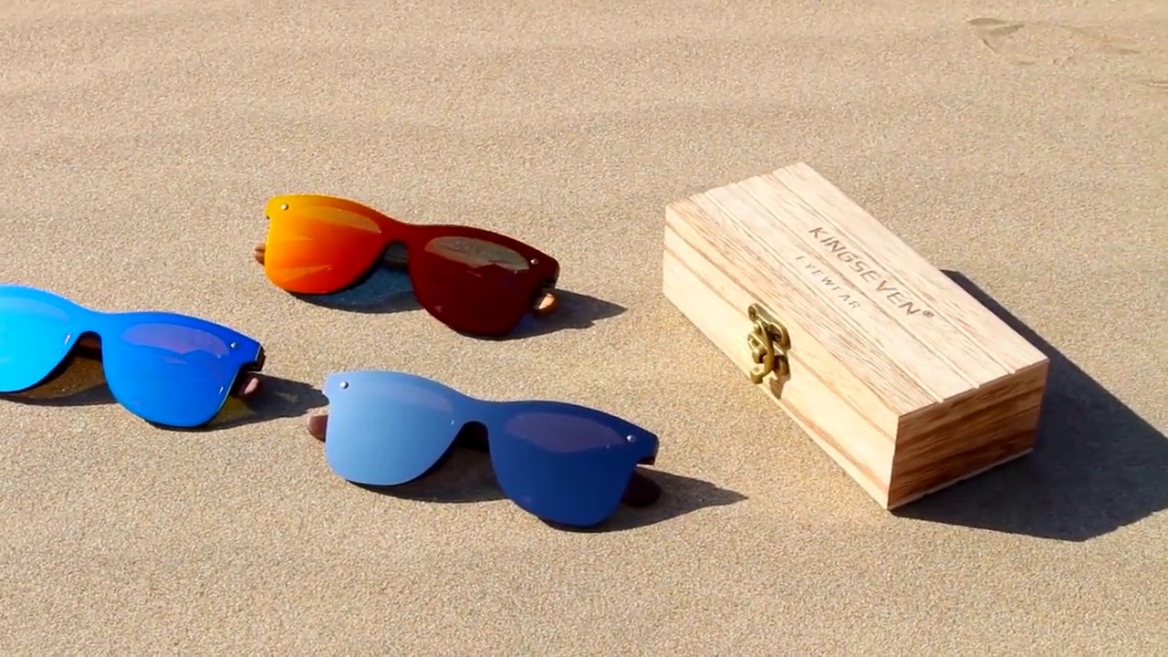 Lumeos - Lunettes de soleil - Bo&icirc;te en bois de bambou