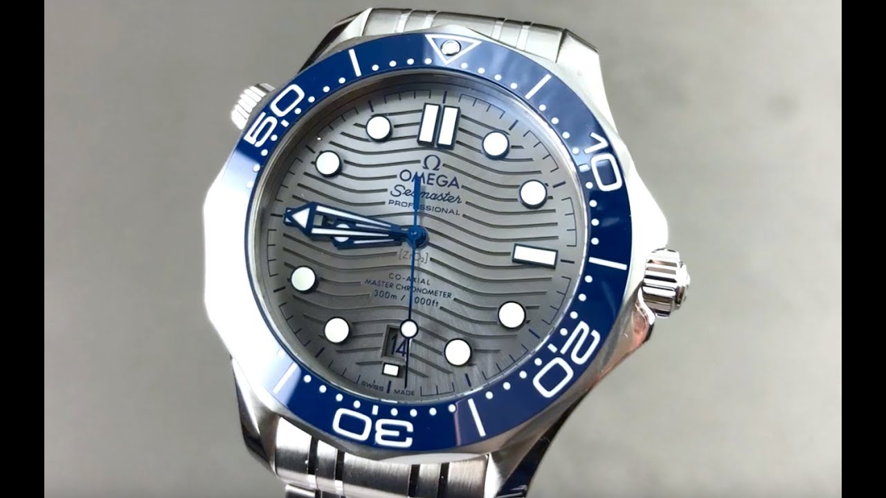 Omega Seamaster Diver 300M Dive Watch 210.30.42.20.06.001 - Chrome Dial Review & Features Overview