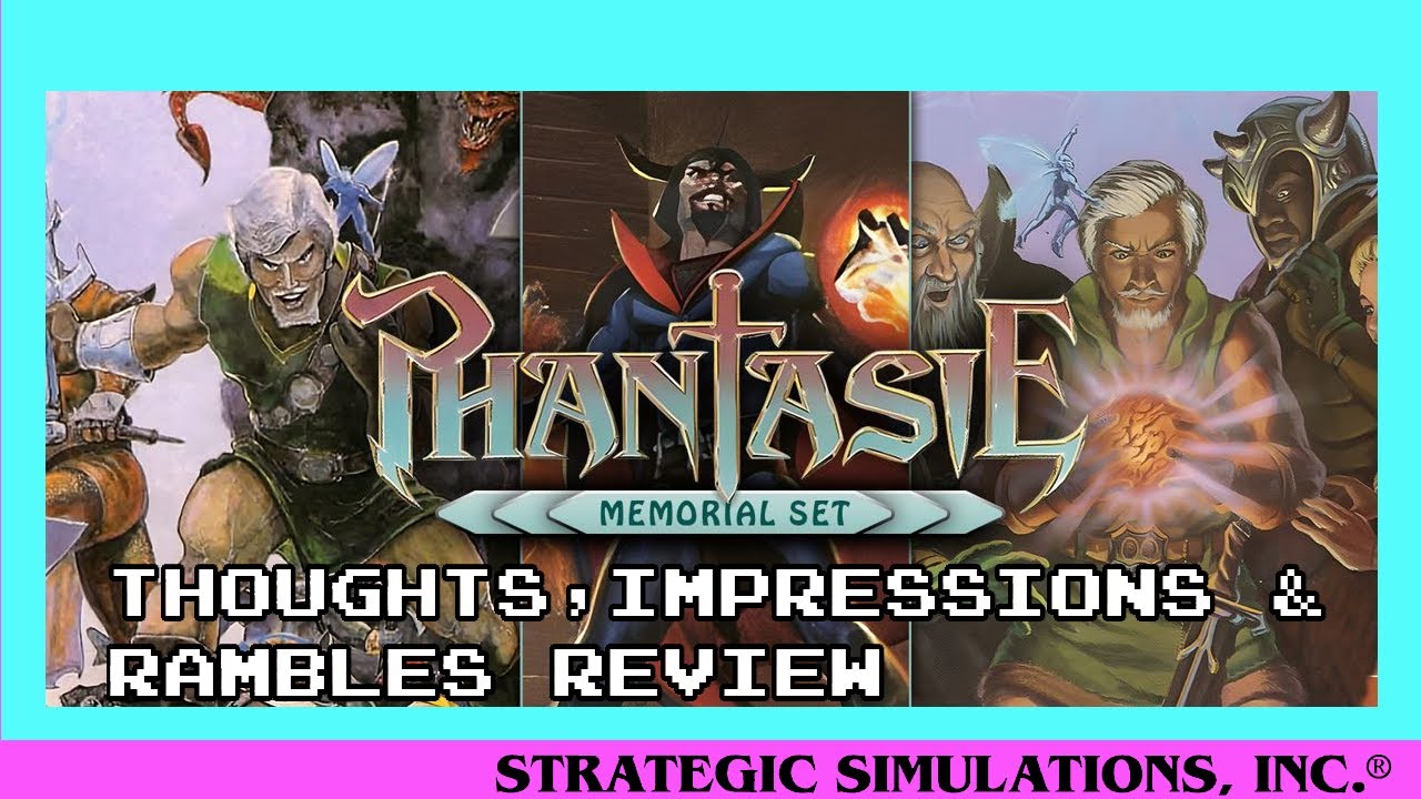 Phantasie Memorial Set: Phantasie DOS Review (1985): A Classic CRPG Resurrected!