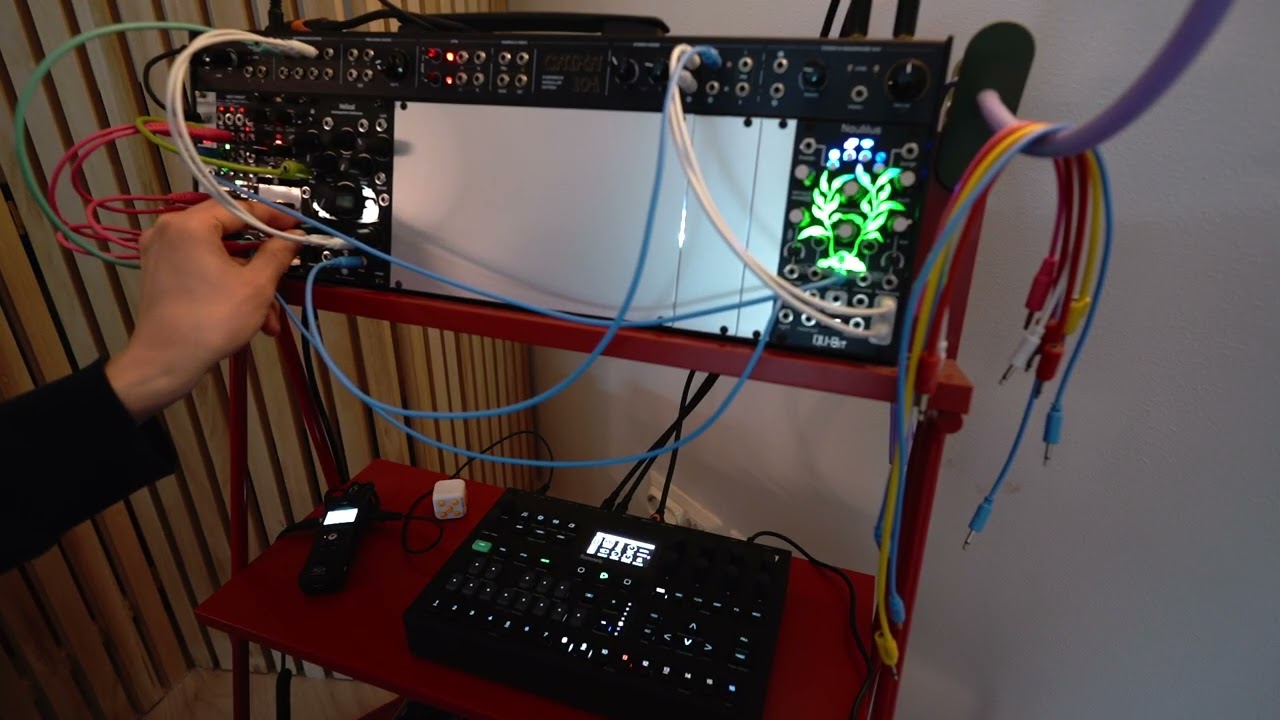 Playing around with a single modular patch - #jamuary2026 - 09