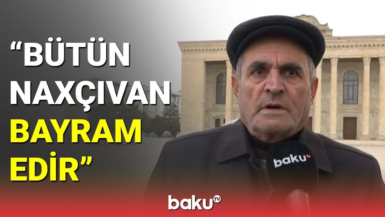 Vasif Talıbovun istefasına naxçıvanlılardan reaksiya - BAKU TV
