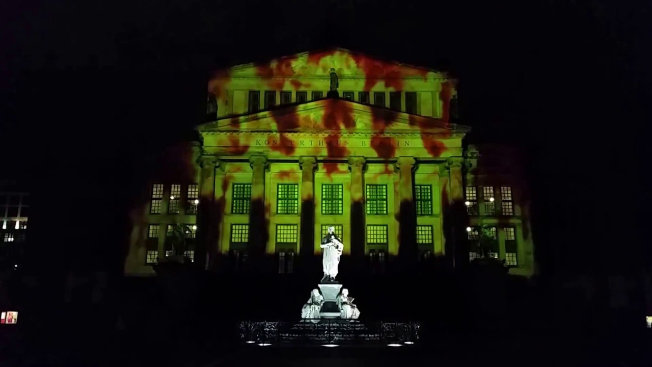 Festival of Lights Berlin 2017 - GENDARMENMARKT - SCHAUSPIELHAUS