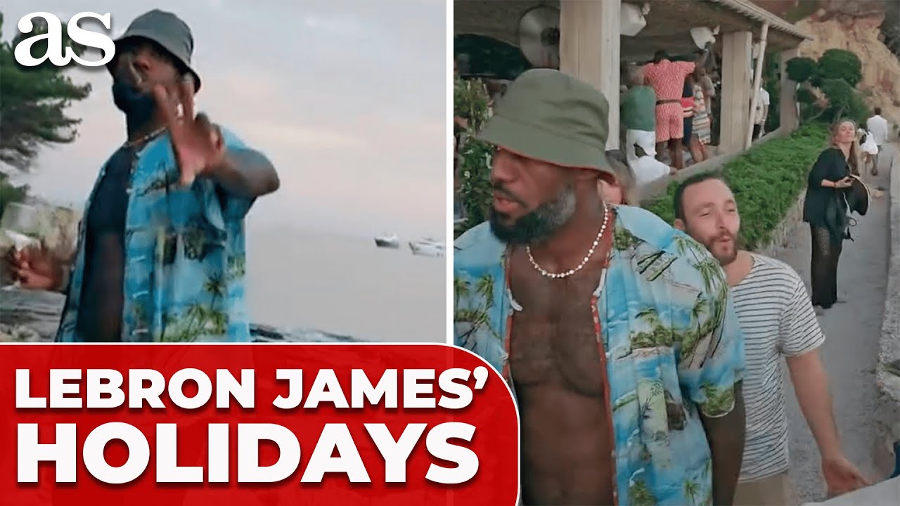 LEBRON JAMES caught having EPIC PARTY curing CANNES VACATION