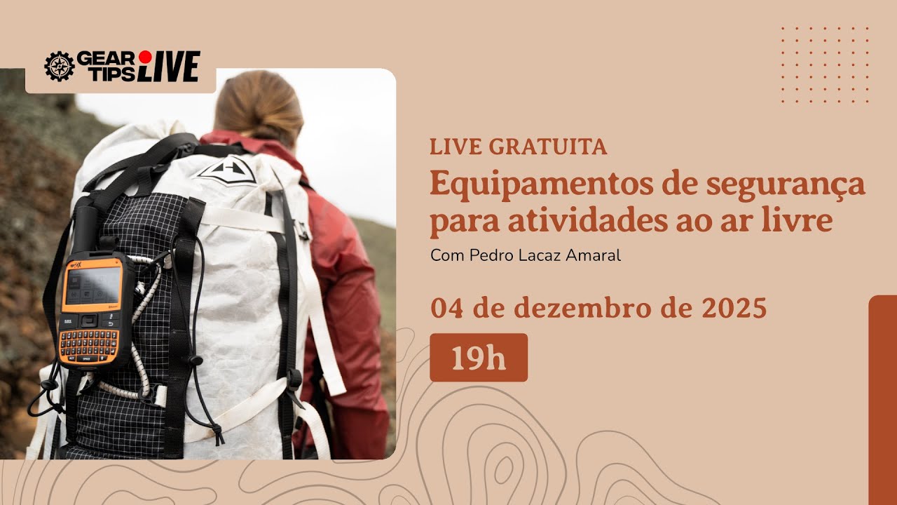 Equipamentos de Segurança para Atividades ao Ar Livre