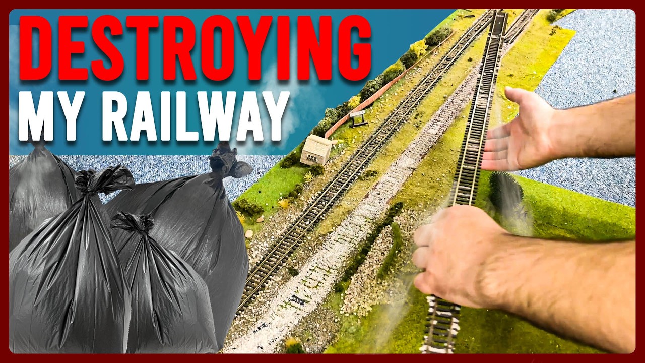 Уничтожение макета Sam&rsquo;s Trains спустя 14 лет...
