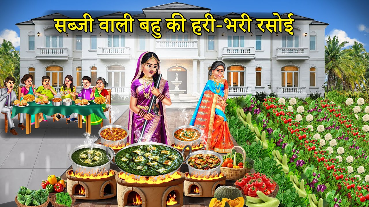 ठंड में हरी भरी सब्ज़ी वाली रसोई | Thand Me Hari Bhari Sabji Wali Rasoi | Hindi Kahani |