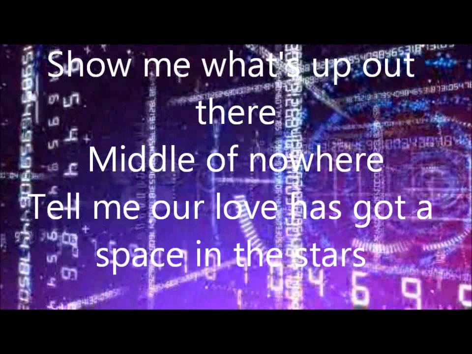 A space in the stars -Drew Seeley lyrics! FULL SONG! (from Shake it up)