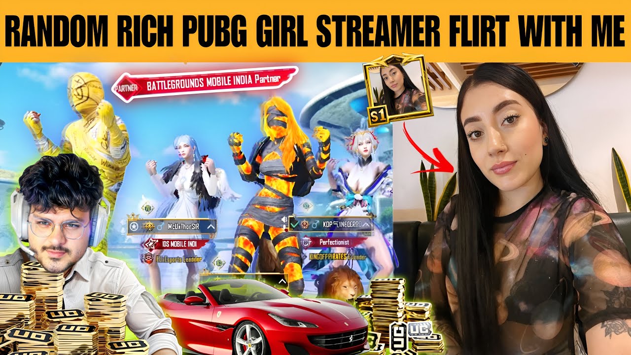 RANDOM RICH & PRO INDIAN GIRL🥰 CHALLENGE ME FOR 30 KILLS WITH CHICKEN👶🏻 | girl gamer😂 @Shinebot11