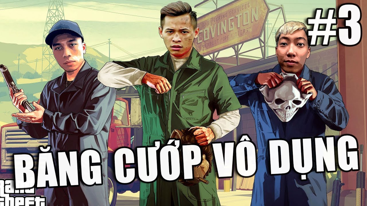 (GTA V Roleplay #7) Băng cướp v&ocirc; dụng #3 : Lời hứa anh em.