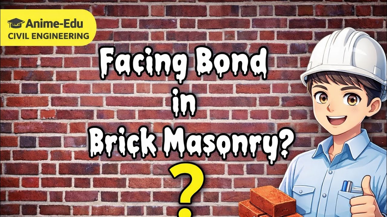 What is Facing Bond in Brick Masonry? // Definition of Facing Bond in Brick Masonry//