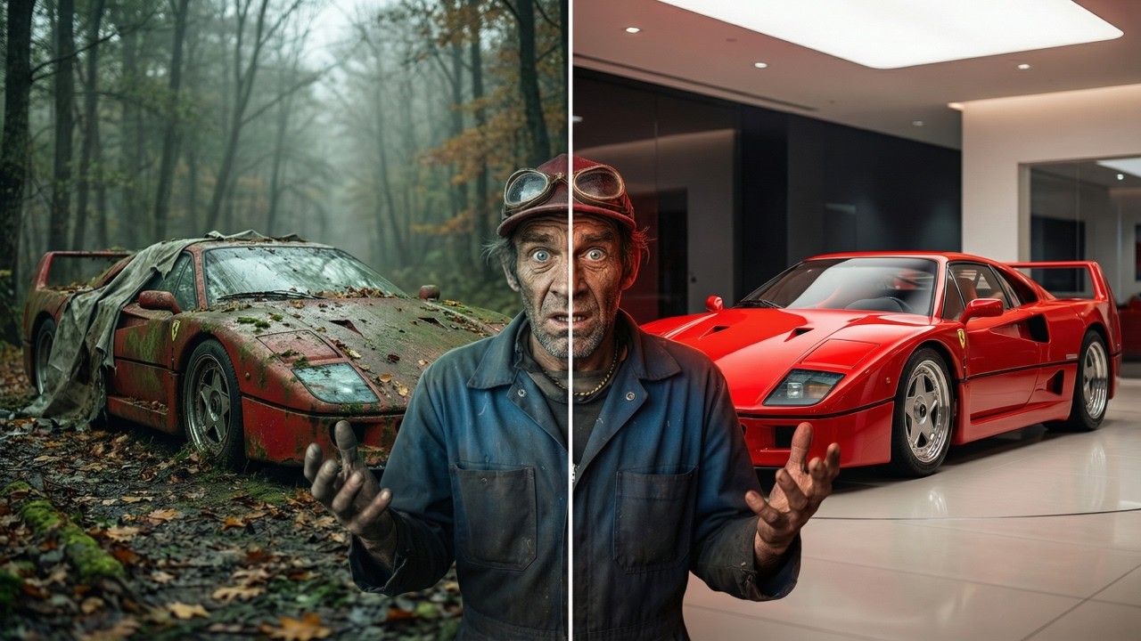 Ferrari F40: Находка, Реставрация, РЕАЛЬНОСТЬ 💔