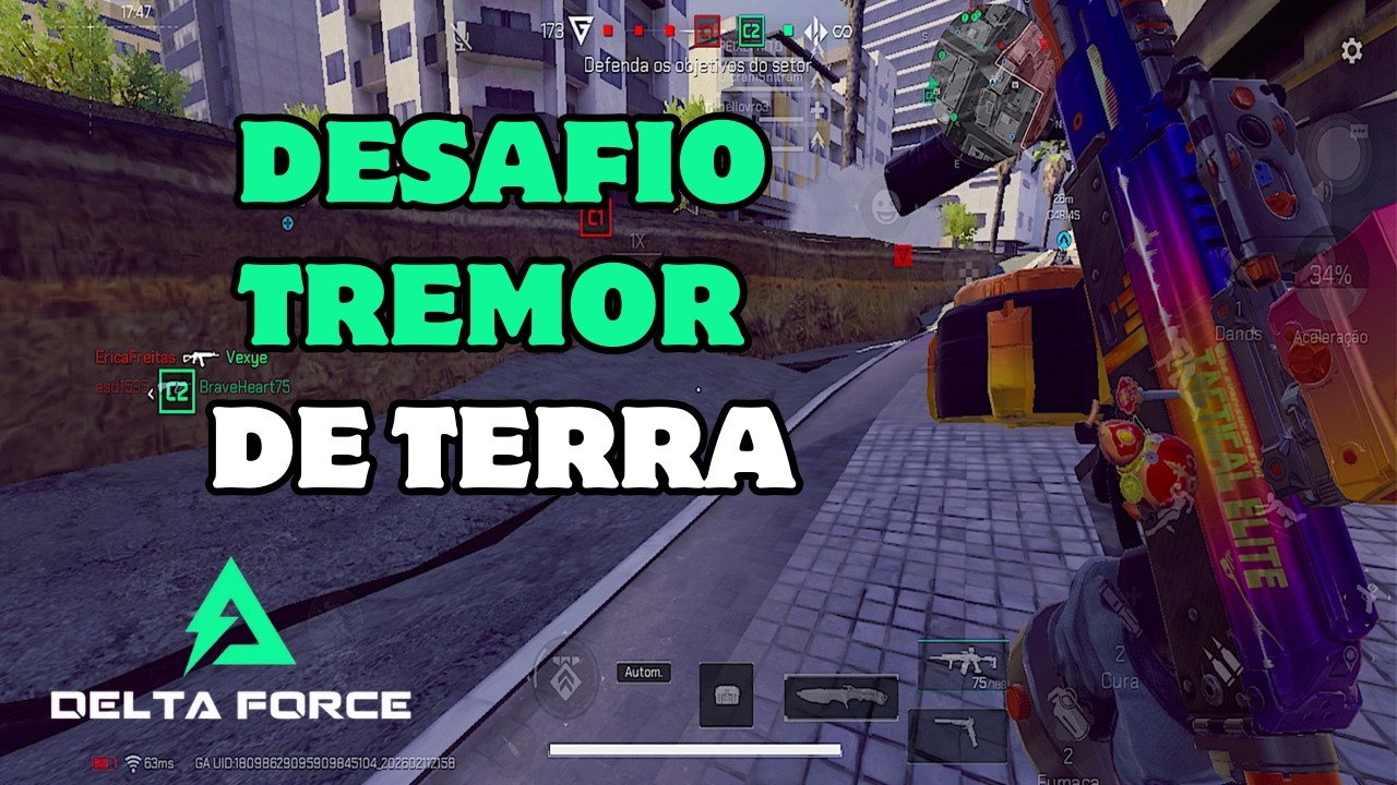 FAZENDO OS DESAFIOS -  DELTA FORCE