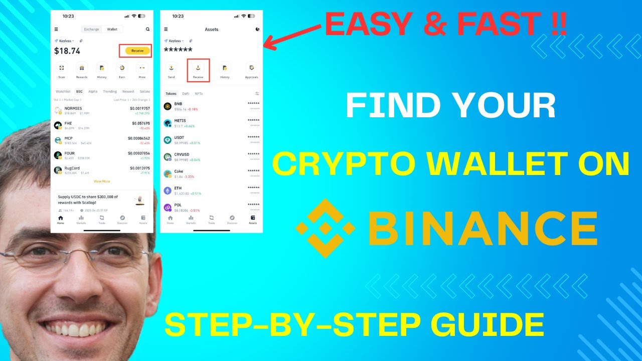 How To Find Your Binance Wallet Address Fast!