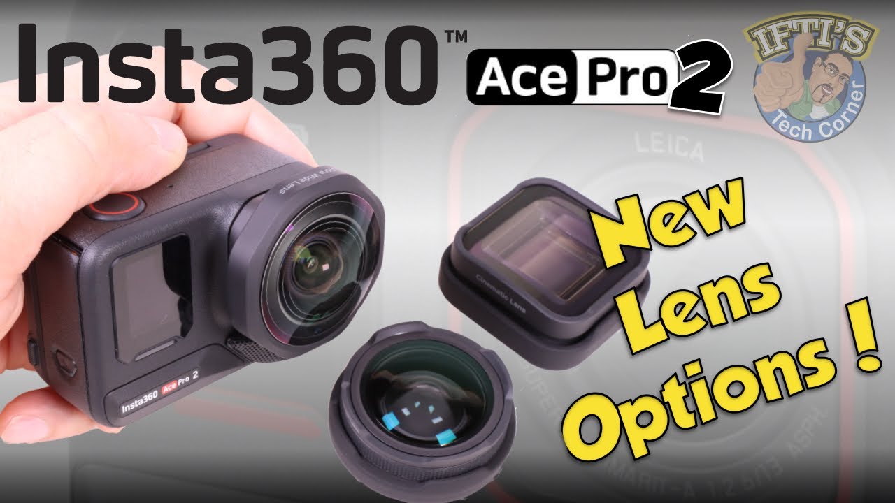 Insta360 Ace Pro 2: Сверхширокоугольный объектив, макросъемка и кинематографический режим! - ОБЗО...