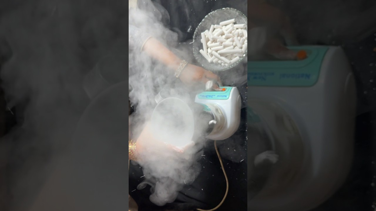 "Satisfying ASMR: Blending School Chalk for dust