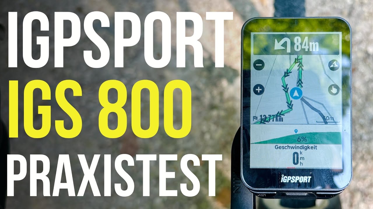 iGPSPORT iGS800 Praxistest:  eine Alternative zum Garmin Edge 1050?