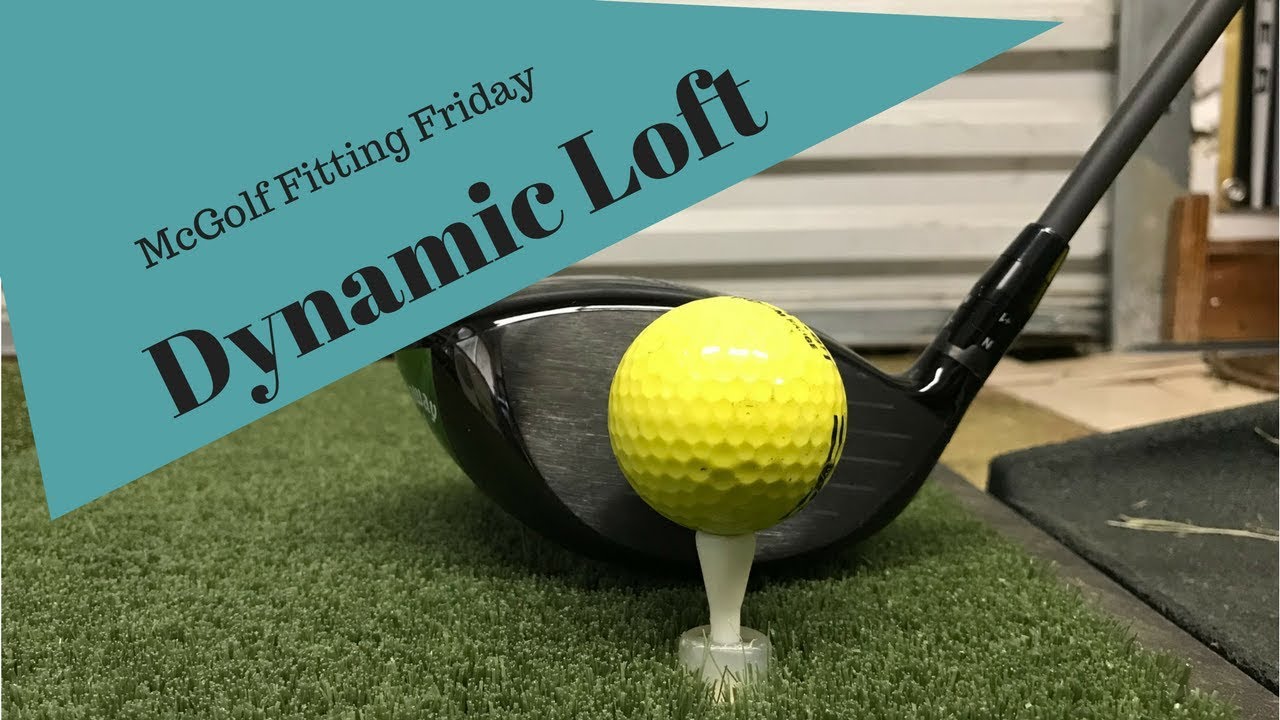 What is Dynamic loft -golf club fitting