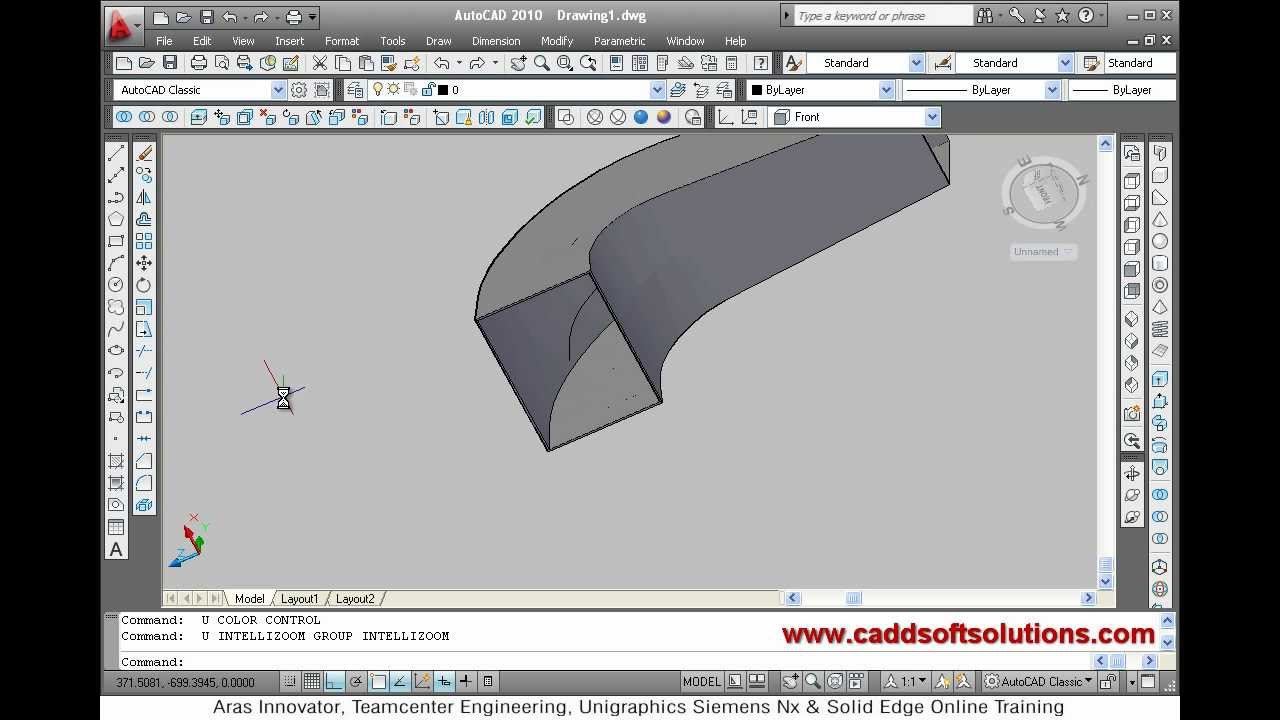 AutoCAD 3D Modeling Basic Tutorial Video for Beginner - 3 | AutoCAD 3D Advanced Revolve, Sweep, Loft