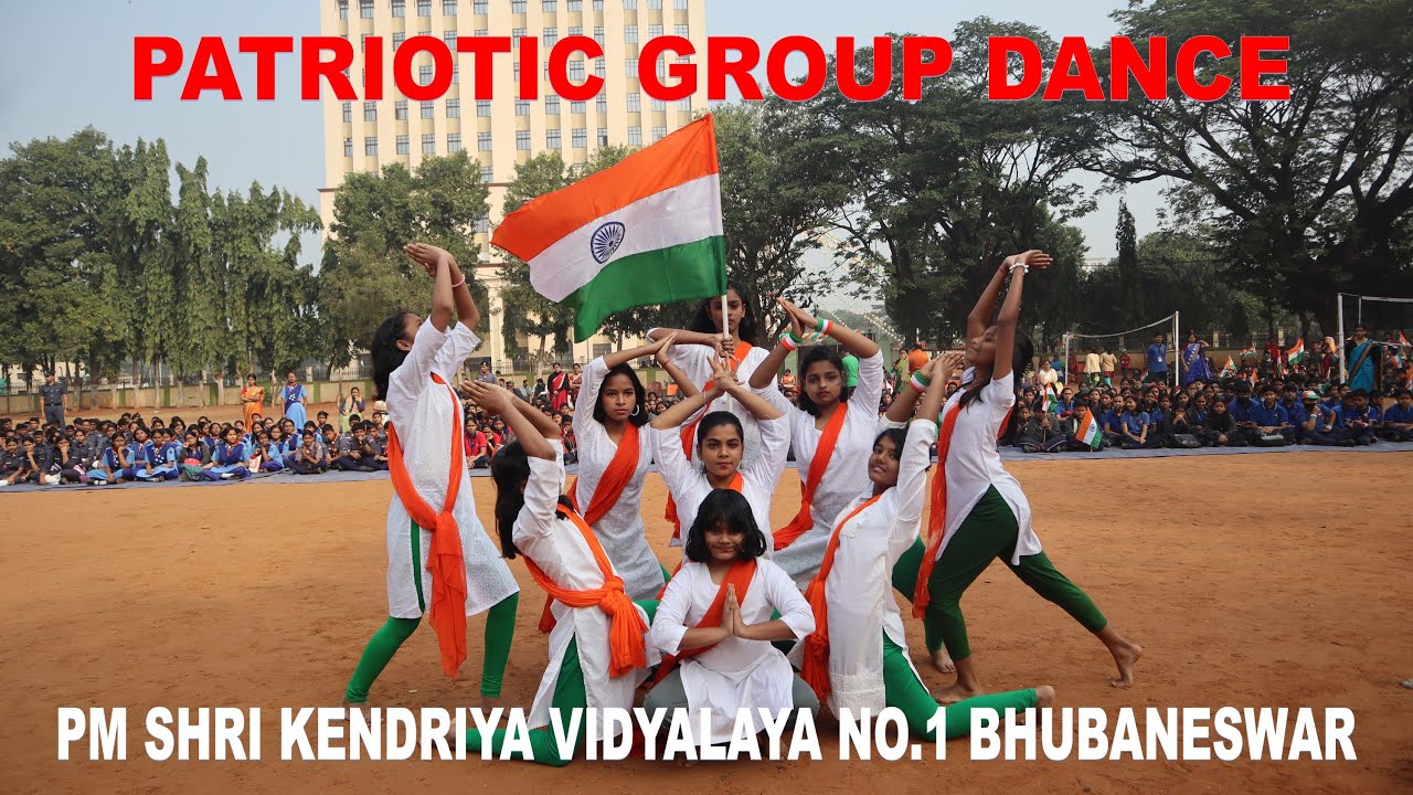 INDIA WALE | REMIX PATRIOTIC GROUP DANCE | REPUBLIC DAY CELEBRATION | PM SHRI K.V NO.1 BHUBANESWAR