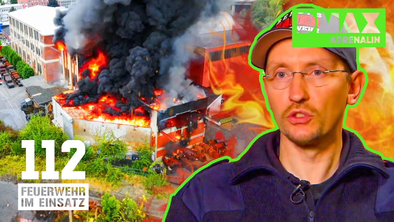Stahlfabrik in Flammen! | 112: Feuerwehr im Einsatz | DMAX Adrenalin