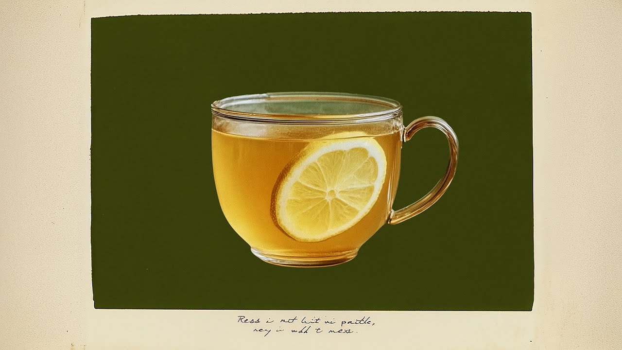 Hot Ginger Tea .