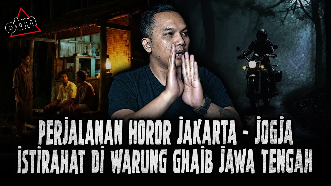 FIX!! INI CERITA PALING MENGERIKAN NAIK MOTOR SENDIRIAN?! HOROR BANGET ISTIRAHAT DI WARUNG GHAIB